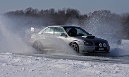 Rally bar light bar subaru